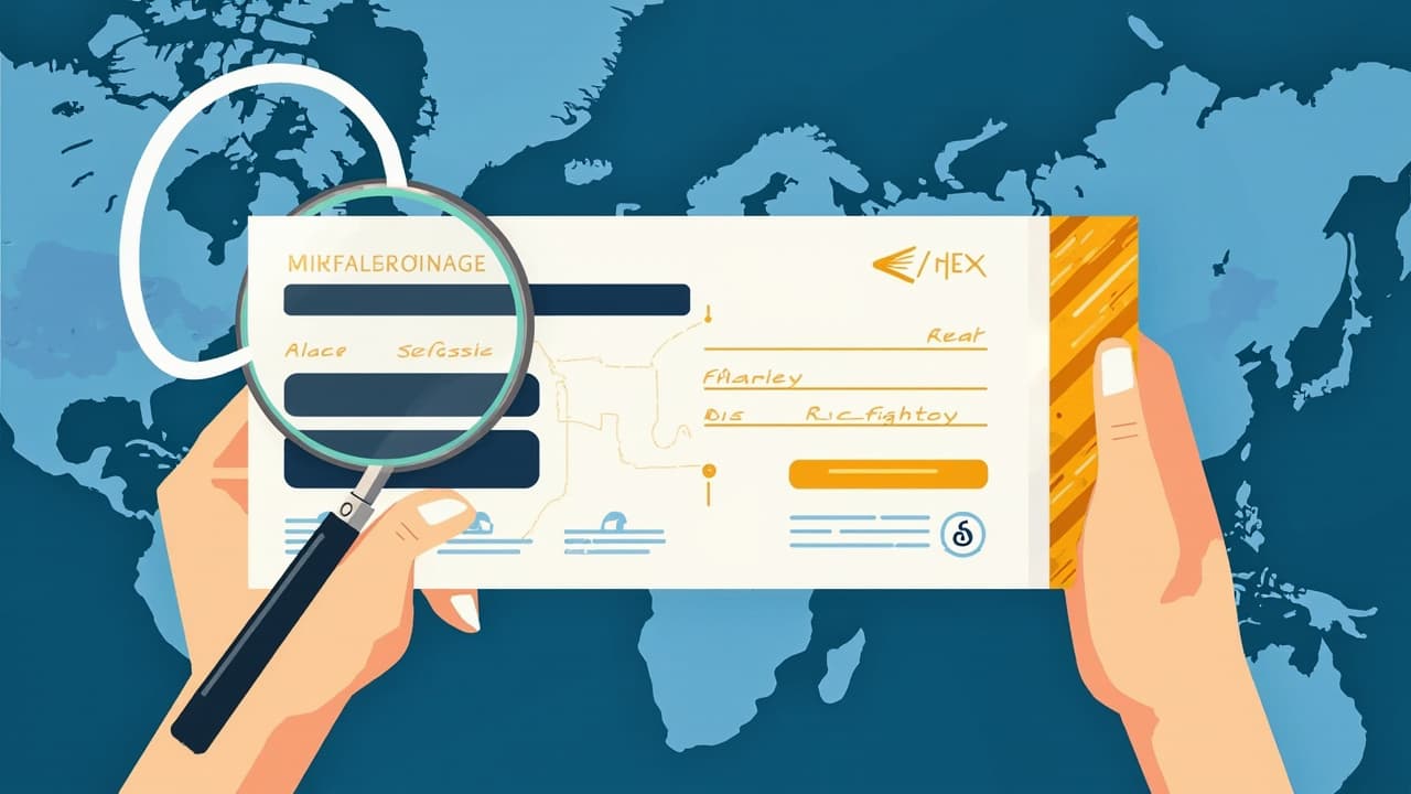 How to Spot a Fake Onward Ticket (and Scam Services) in 2026
